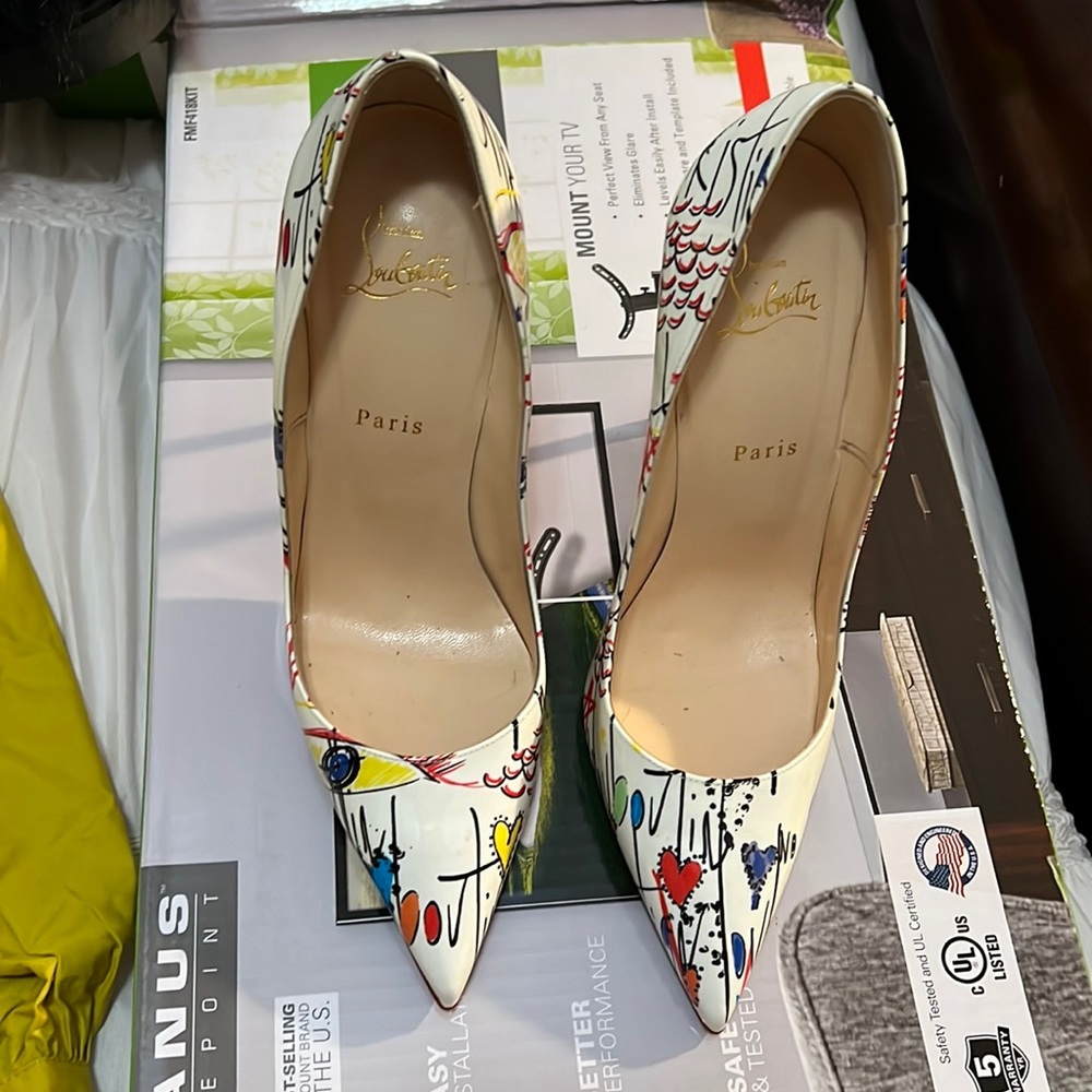 Gently Worn Christian Louboutin size 41.5